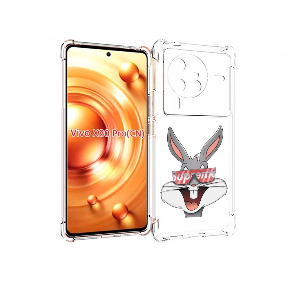 

Чехол MyPads крутой-заяц для Vivo X80 PRO, Прозрачный, Tocco