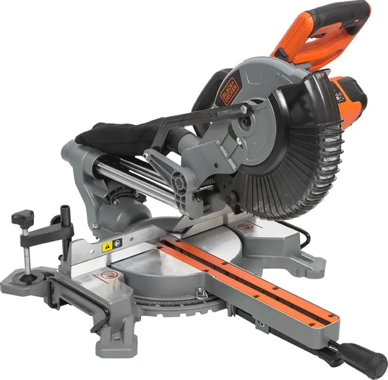 Пила торцовочная Black&Decker BES700-QS, 1600 Вт, 216 мм