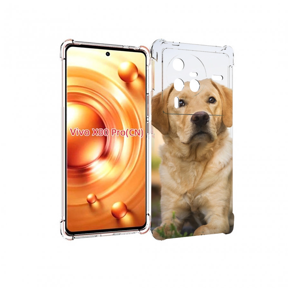 

Чехол MyPads лабрадор ретривер для Vivo X80 PRO, Прозрачный, Tocco