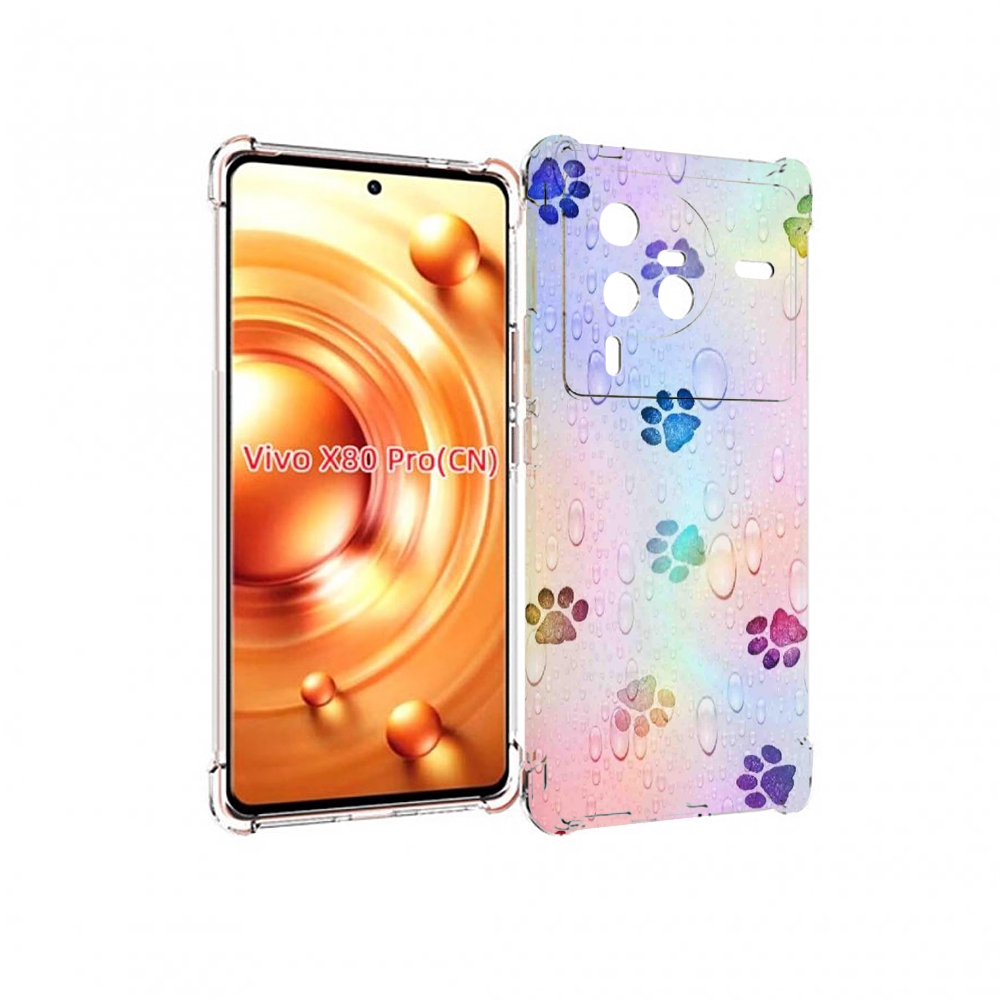 

Чехол MyPads лапки для Vivo X80 PRO, Прозрачный, Tocco