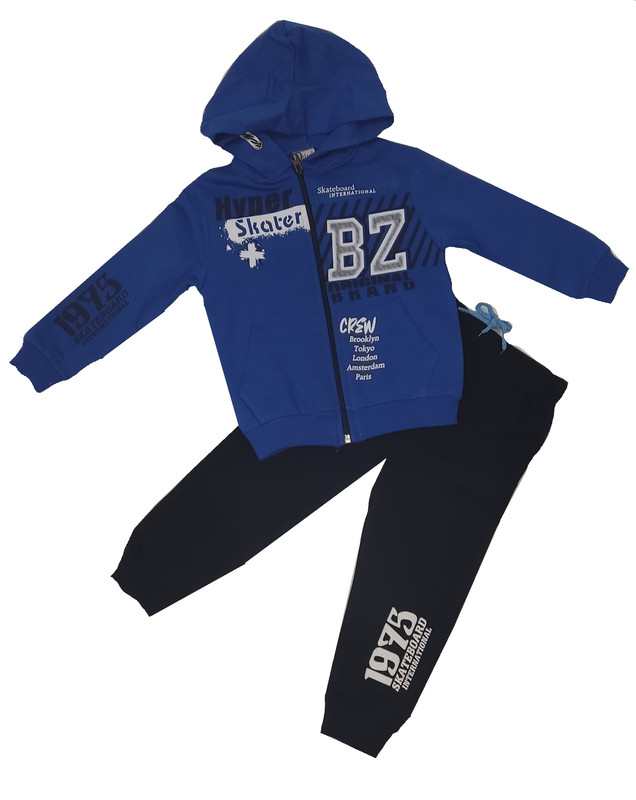 

Костюм повседневный детский Bizizokids 80145, синий, 110, 80145