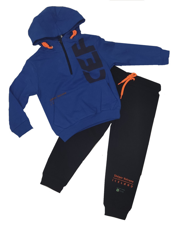 

Костюм повседневный детский Bizizokids 82145, синий, 92, 82145