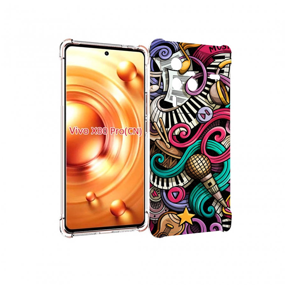 

Чехол MyPads любимая-музыка для Vivo X80 PRO, Прозрачный, Tocco