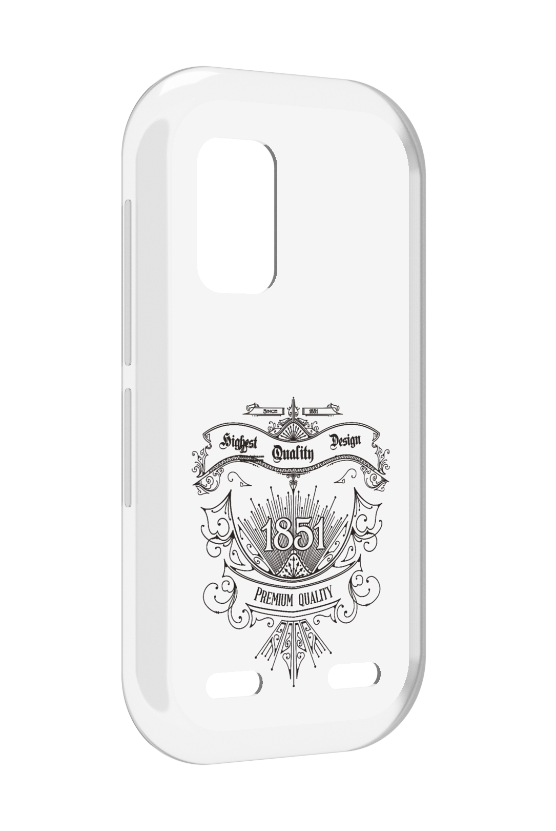 

Чехол MyPads логотип 1851 год для UleFone Armor X10 / X10 Pro, Прозрачный, Tocco