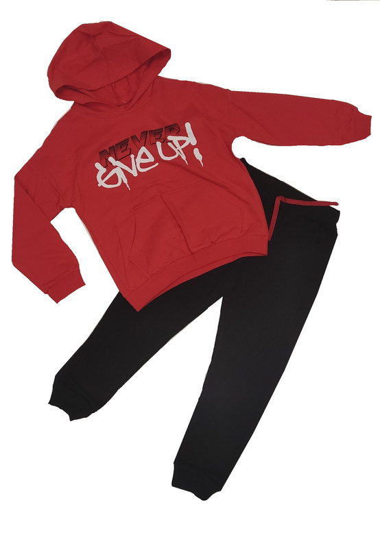 

Костюм повседневный детский Favo KIDS 87135, красный; черный, 116, 87135