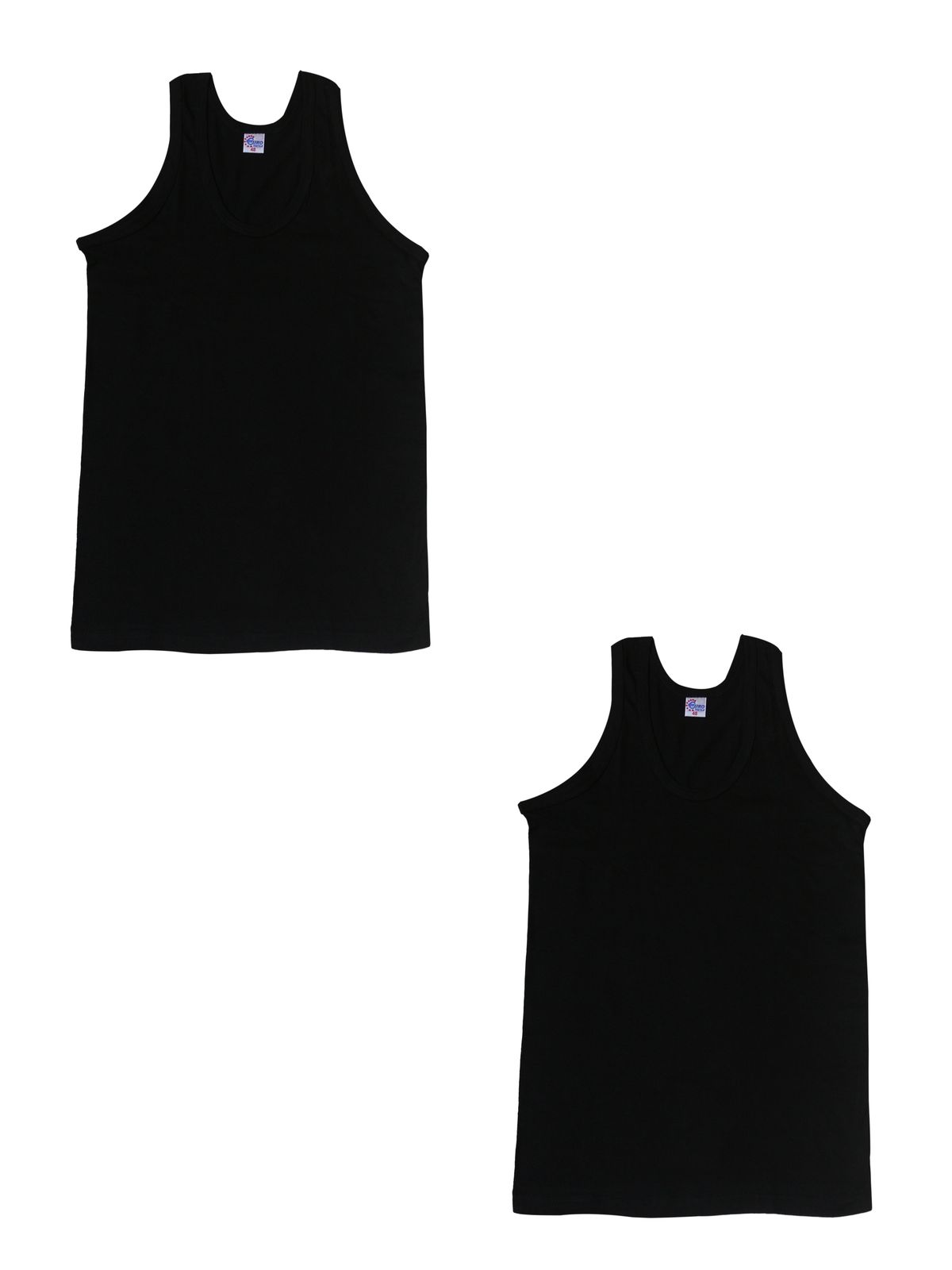 

Комплект маек мужской Samo 5983-01 черный 56 RU, 5983-01