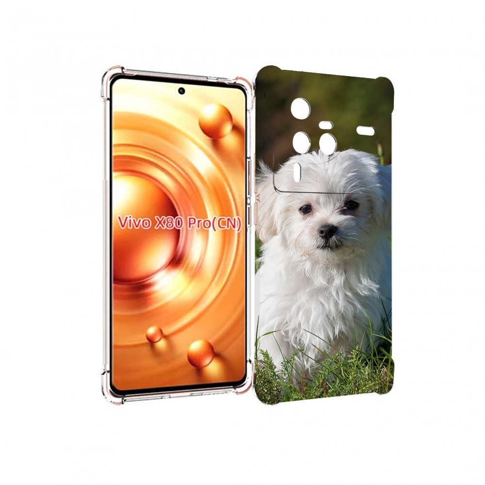 

Чехол MyPads мальтииская-болонка для Vivo X80 PRO, Прозрачный, Tocco