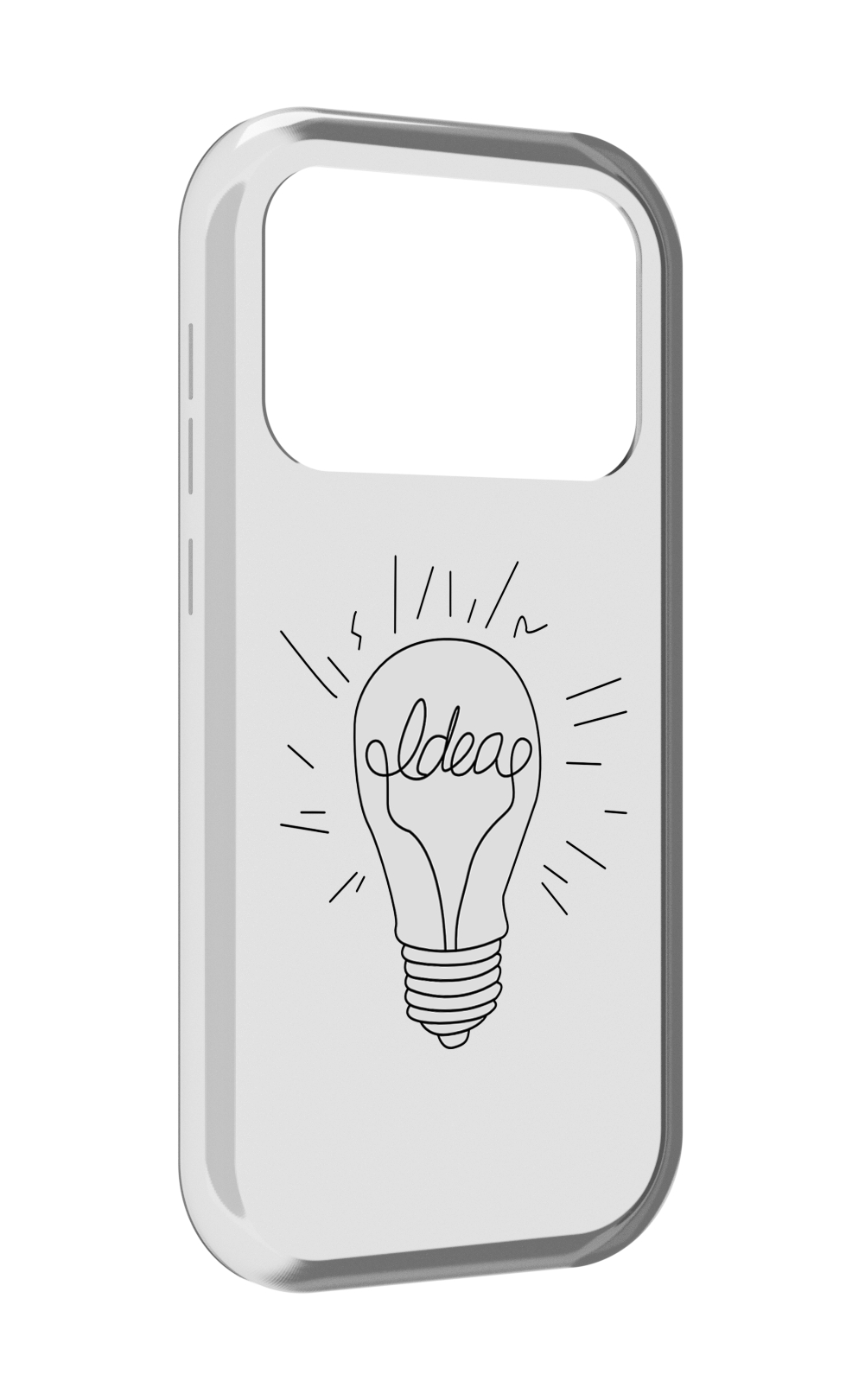 

Чехол MyPads лампочка-с-идеей для Oukitel F150 Air1 Pro / F150 Air1, Прозрачный, Tocco