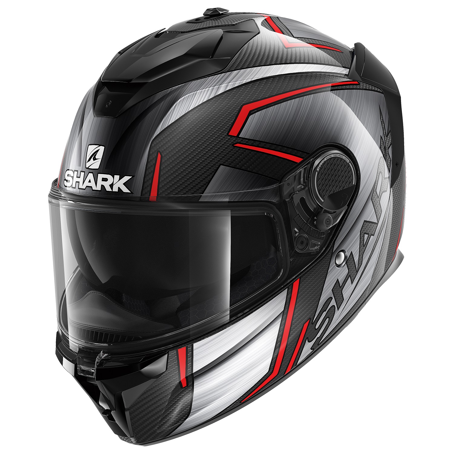 

Шлем SHARK SPARTAN GT CARBON KROMIUM Black/Red XL