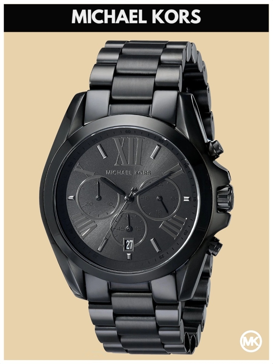 

Наручные часы женские Michael Kors M5550K черные, M5550K