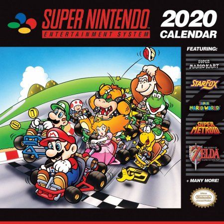 

Календарь Pyramid SNES Games (2020), C20009