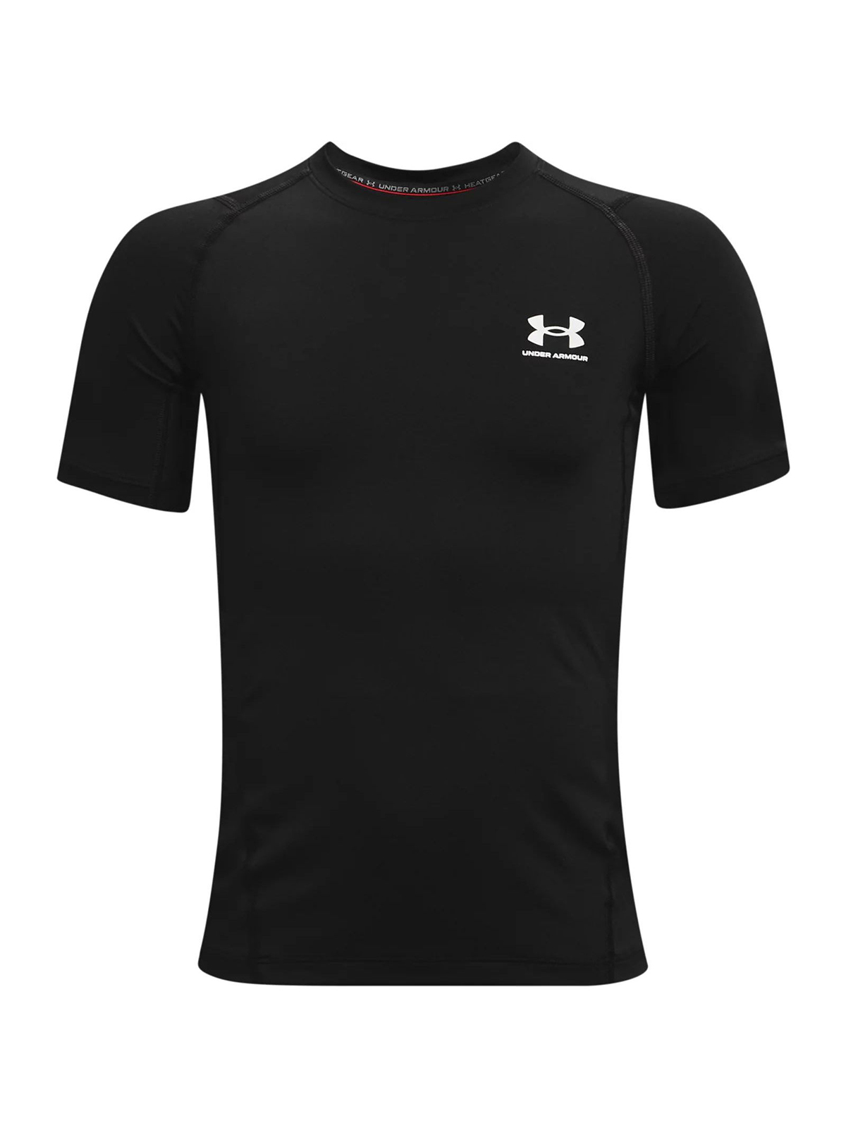 фото Футболка under armour hg ss tee 1361723-001 черный р.ysm