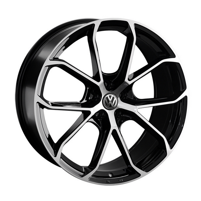 

Колесный диск REPLAY VV386 16.600x21/5x112 D66.6 ET31, Черный;серебристый