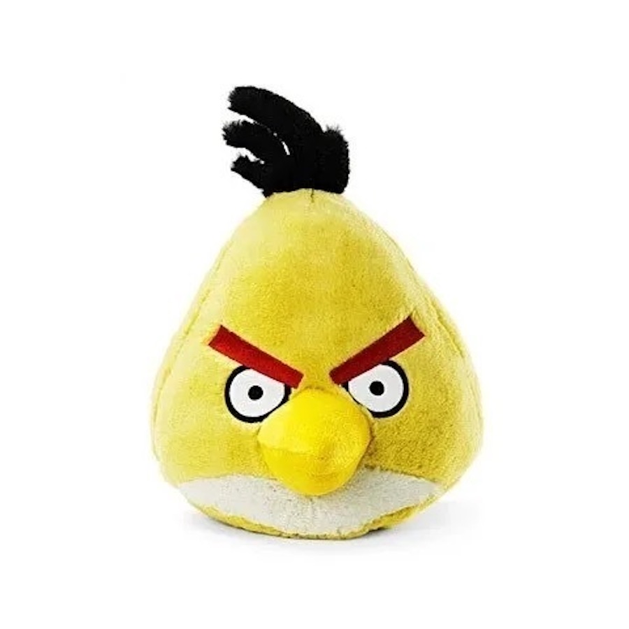

Мягкая игрушка Angry Birds Чак плюшевый, AB0006