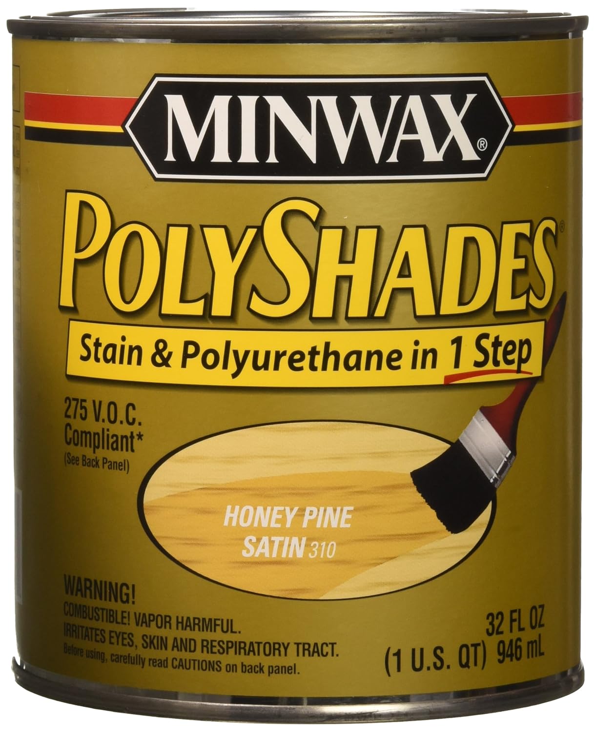 фото Лак minwax 310 polyshades 0,9л