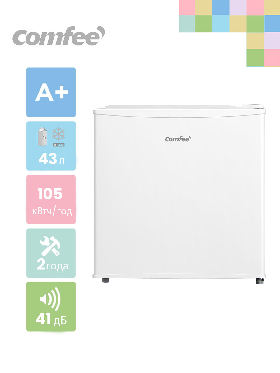 

Холодильник Comfee RCD76WH1R белый, RCD76WH1R
