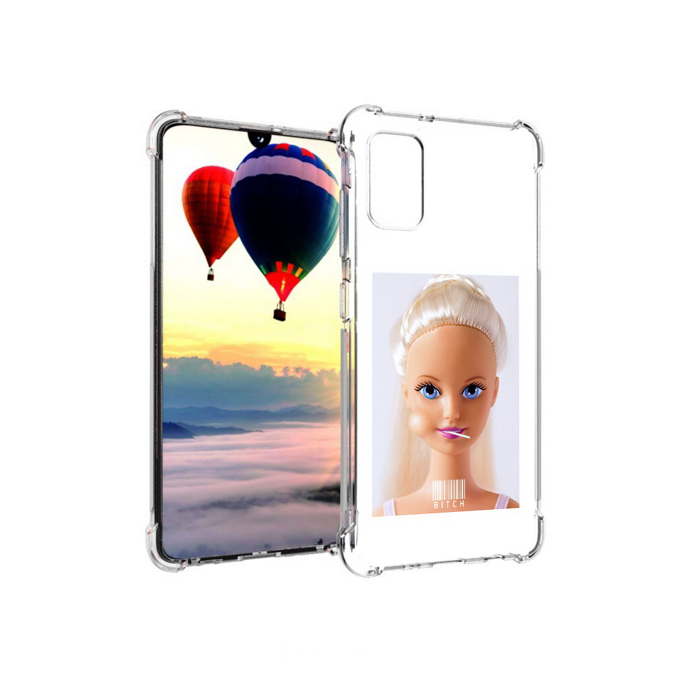 

Чехол MyPads Tocco для Samsung Galaxy A41 барби (PT147427.483.226), Прозрачный, Tocco