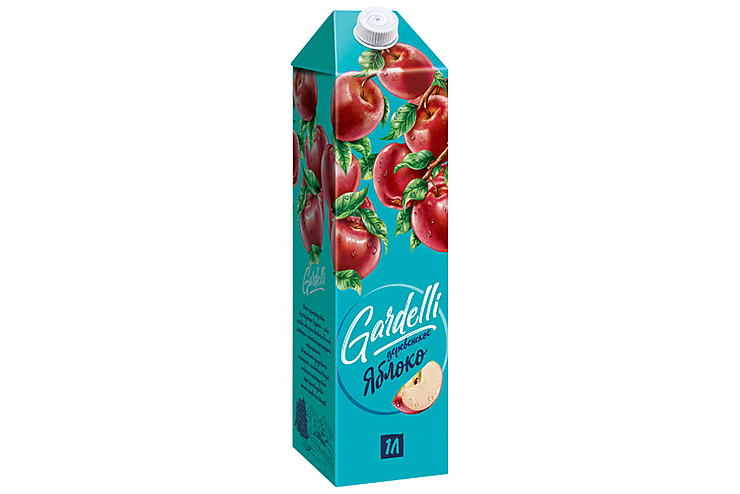 Gardelli, нектар Деревенское яблоко, 1л, (2шт.)