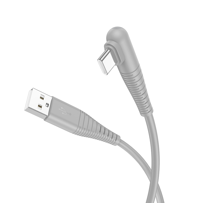 Кабель USB Type-C-USB Borofone BX105a 1м серый