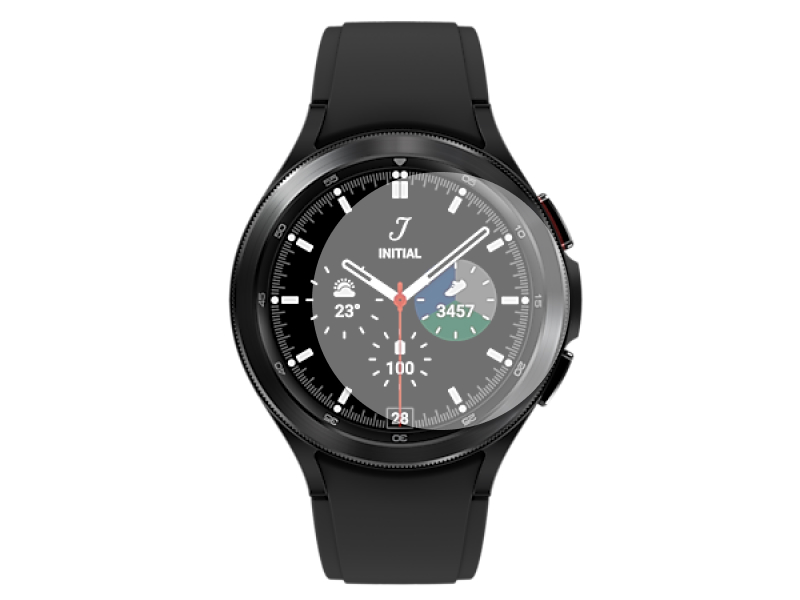 

Гибридное защитное стекло LuxCase для Samsung Galaxy Watch 4 46mm Transparent 84254, Samsung Galaxy Watch 4
