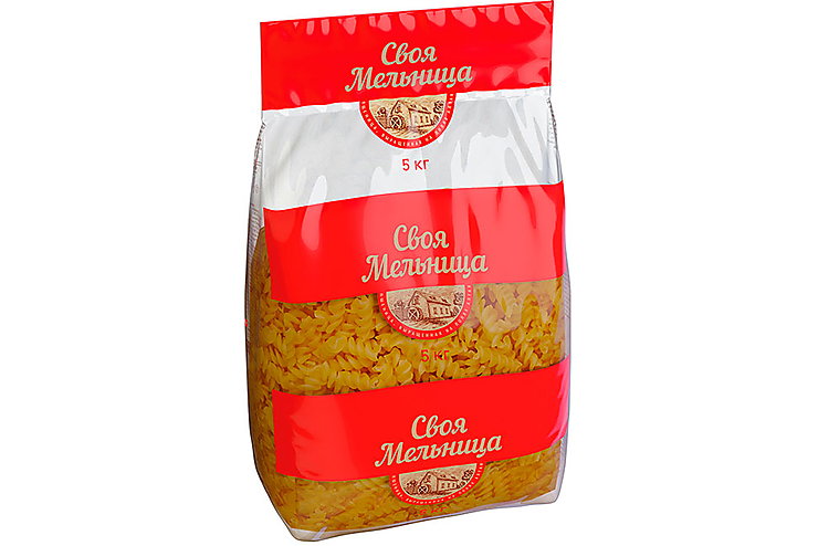 

Своя Мельница, макаронные изделия Спирали, 5 кг