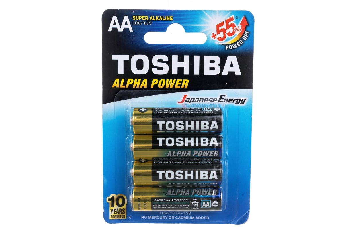 TOSHIBA 'LR6GCHBP4 Батарейка 1шт