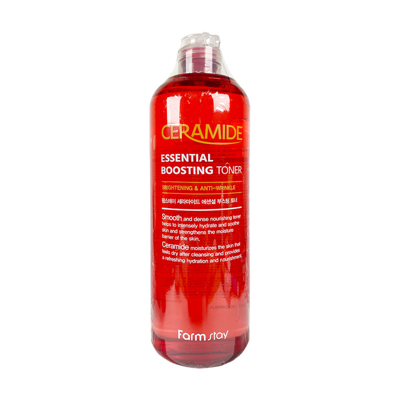 

Укрепляющий тонер-бустер с керамидами FarmStay Ceramide Essential Boosting Toner (500 мл)