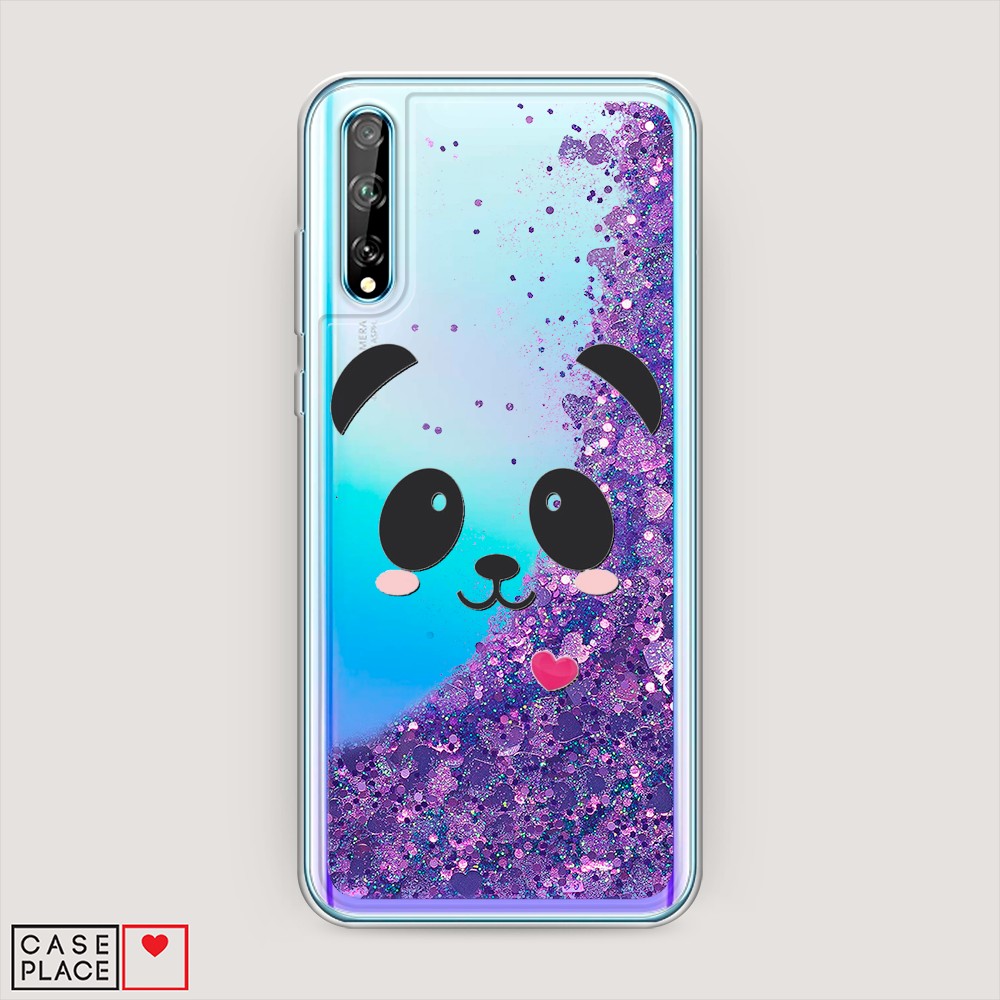 

Чехол Awog на Huawei Y8p/Huawei P Smart S "Влюбленный панда контур", Разноцветный, 6103592-1