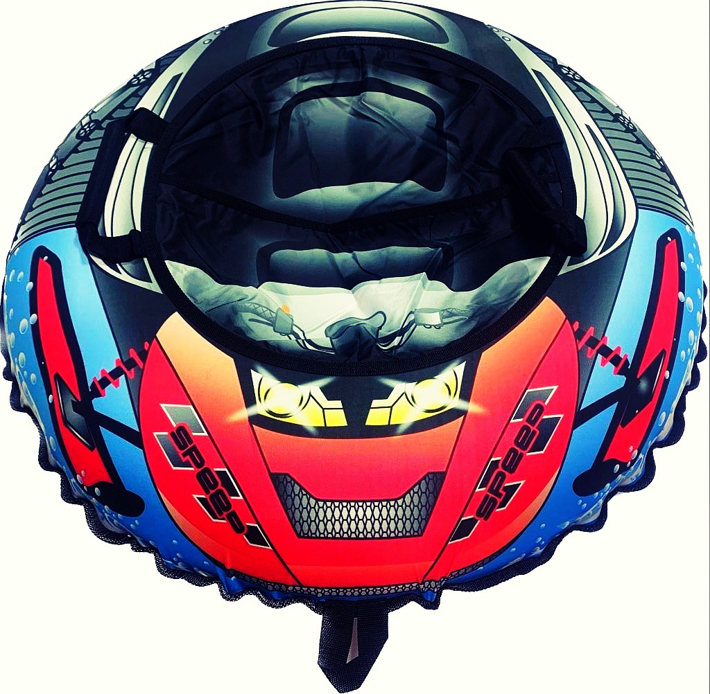 

Тюбинг Master Stitch Снегоход с камерой 100см, Красный;серый;синий;черный, Snowmobile-100