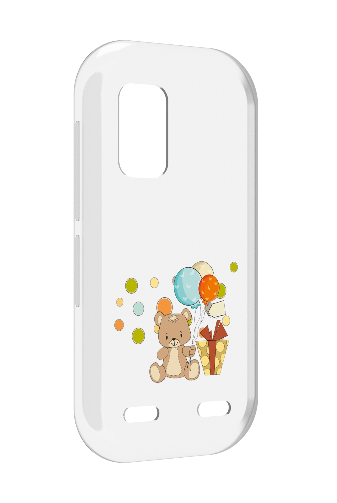 

Чехол MyPads медвеженок с подарком для UleFone Armor X10 / X10 Pro, Прозрачный, Tocco