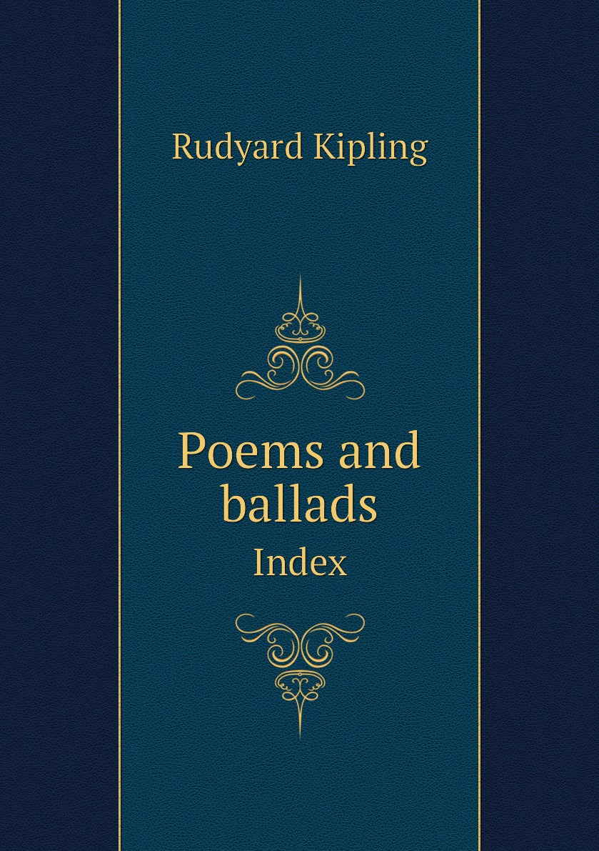 

Poems and ballads