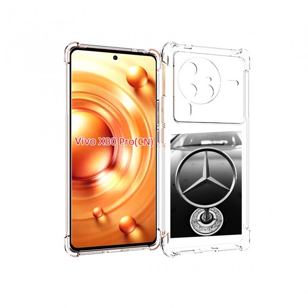 

Чехол MyPads мерседес mercedes 6 мужской для Vivo X80 PRO, Прозрачный, Tocco