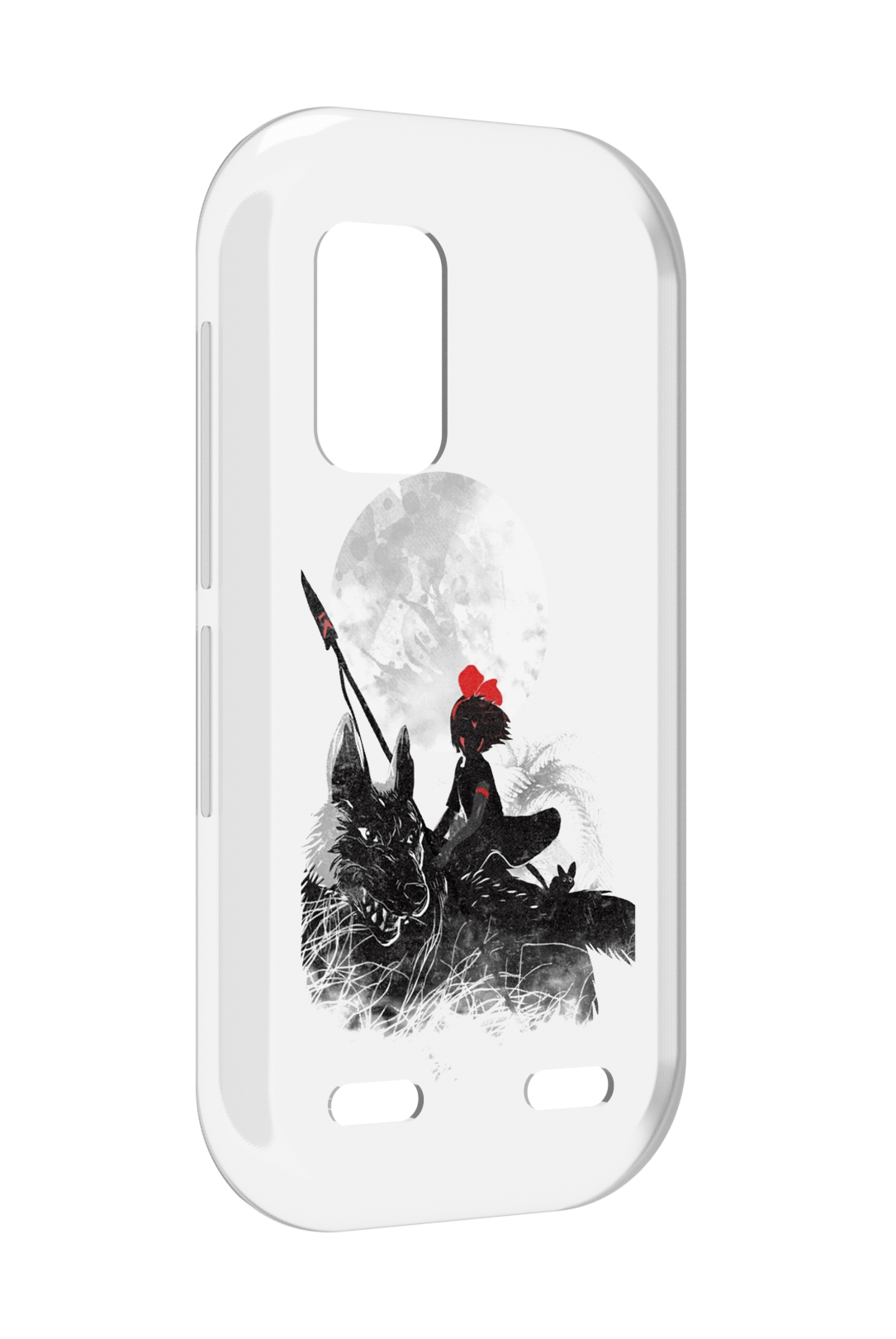 

Чехол MyPads мононоке для UleFone Armor X10 / X10 Pro, Прозрачный, Tocco
