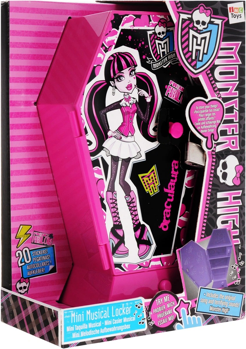 

Шкаф секретный Monster High Draculaura, Розовый, 1109785_870277_870369