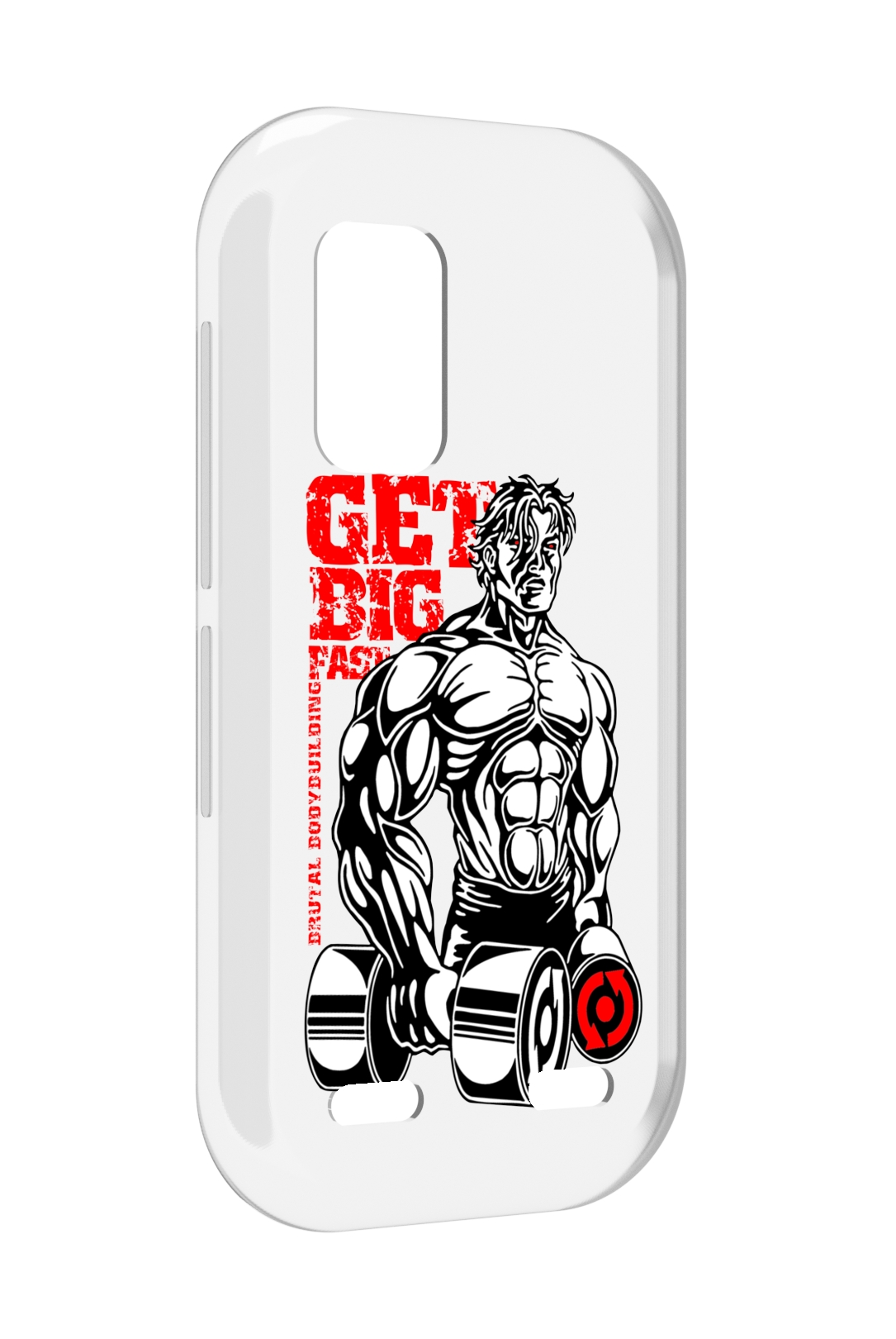 

Чехол MyPads накаченное тело для UleFone Armor X10 / X10 Pro, Прозрачный, Tocco