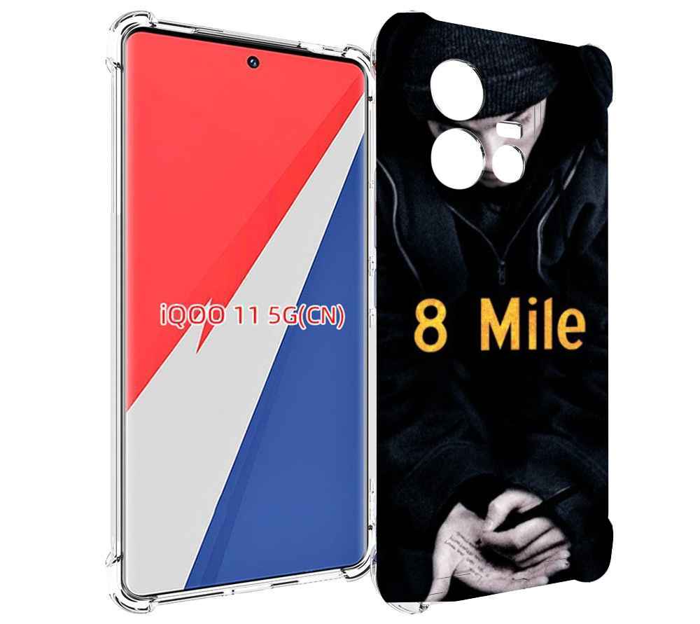 

Чехол MyPads 8 миля для Vivo iQOO 11, Прозрачный, Tocco