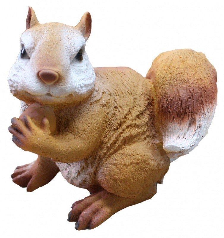 

Садовая фигурка Копилки Плюс Белка с желудем полистоун 21 см, Оранжевый;белый, Белка с желудем