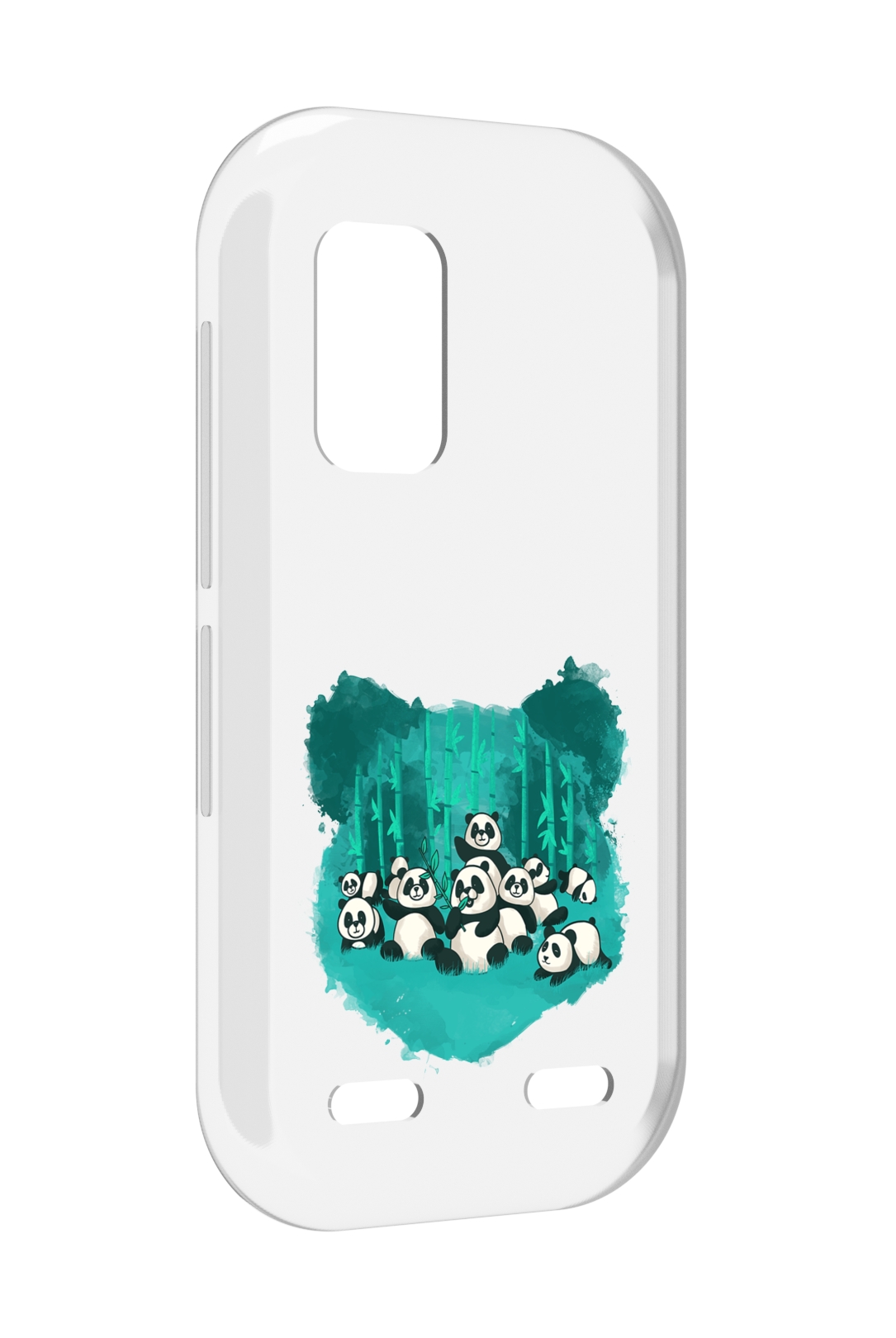 

Чехол MyPads нарисованные панды для UleFone Armor X10 / X10 Pro, Прозрачный, Tocco