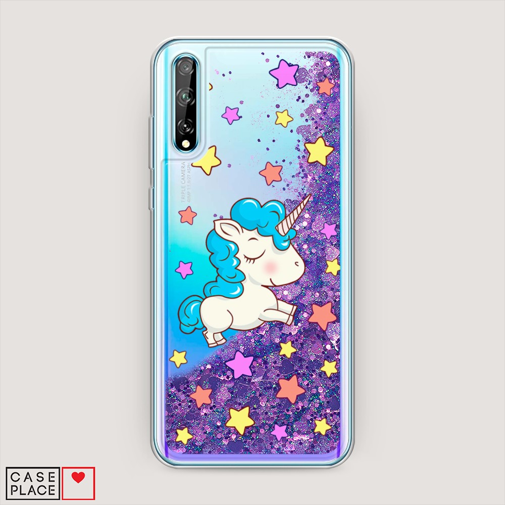 

Чехол Awog на Huawei Y8p/Huawei P Smart S "Звездный единорог", Разноцветный, 6103592-1