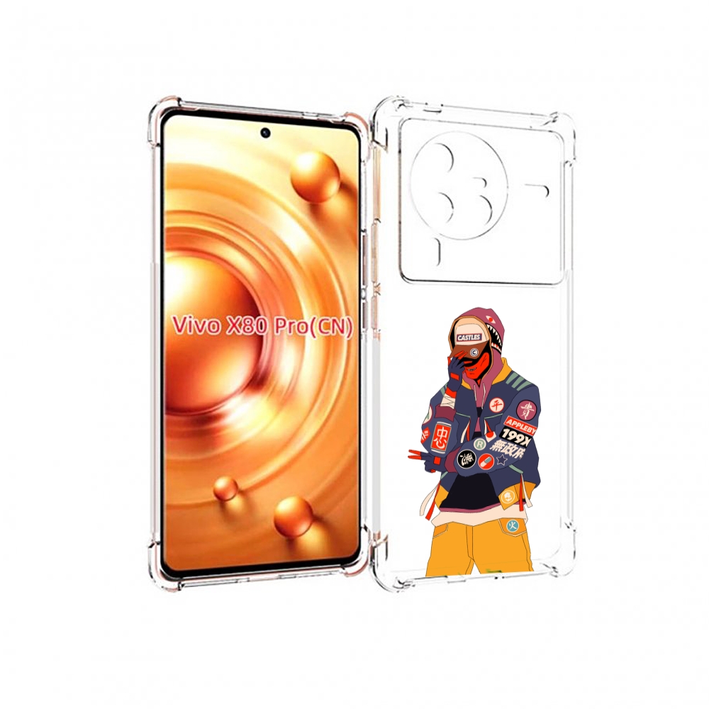 

Чехол MyPads модник для Vivo X80 PRO, Прозрачный, Tocco