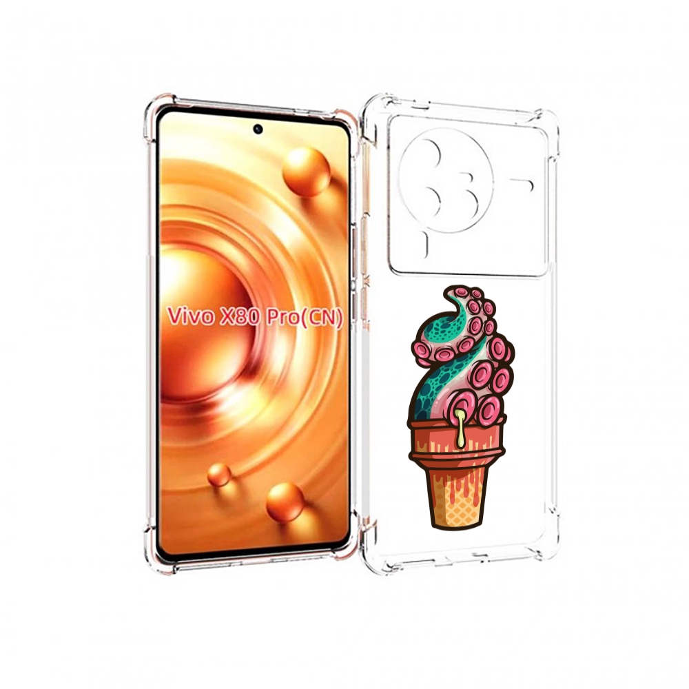 

Чехол MyPads мороженное для Vivo X80 PRO, Прозрачный, Tocco