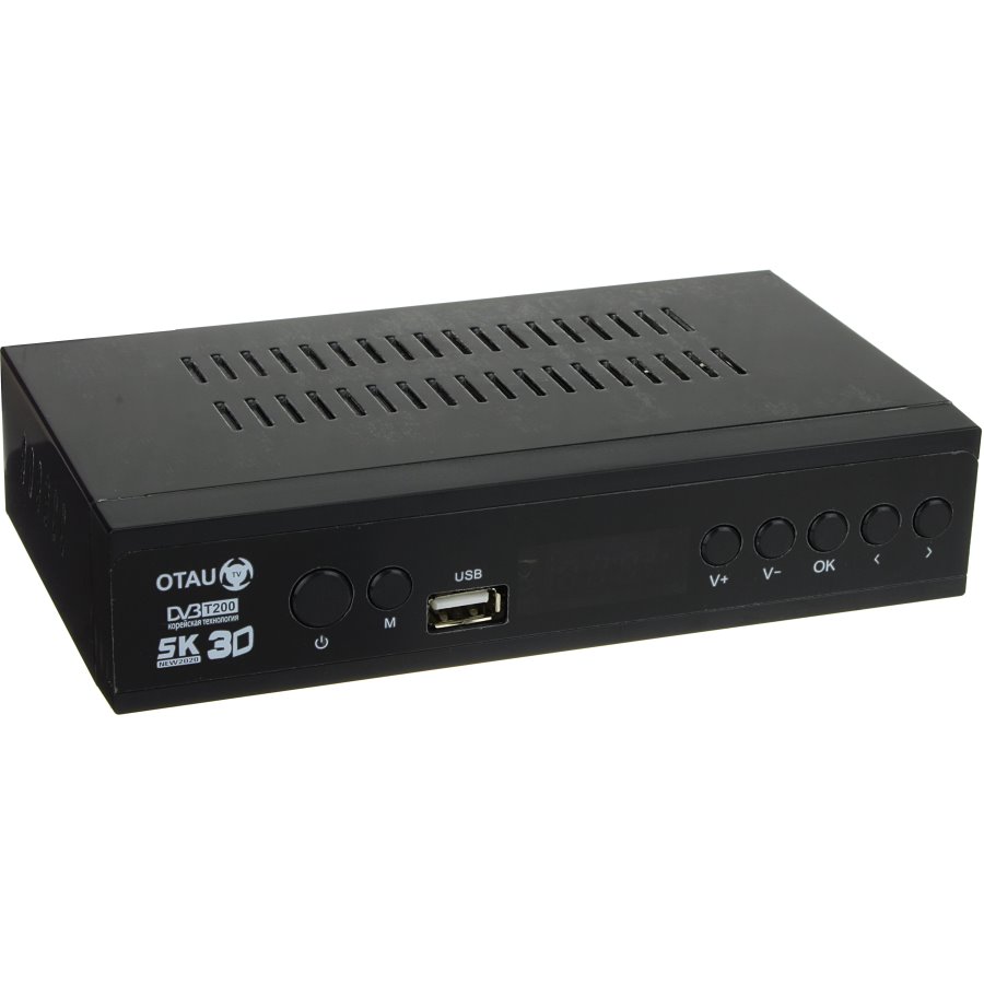 

DVB-T2 приставка otau T8000OTAU Black, T8000OTAU