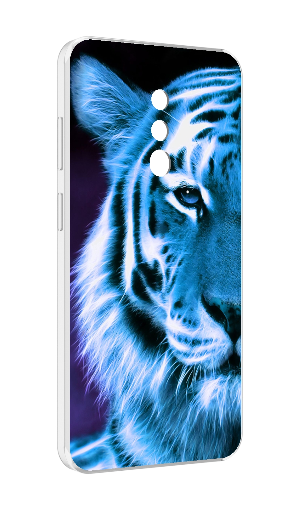 

Чехол MyPads Половина-тигра мужской для Blackview BV5200, Прозрачный, Tocco