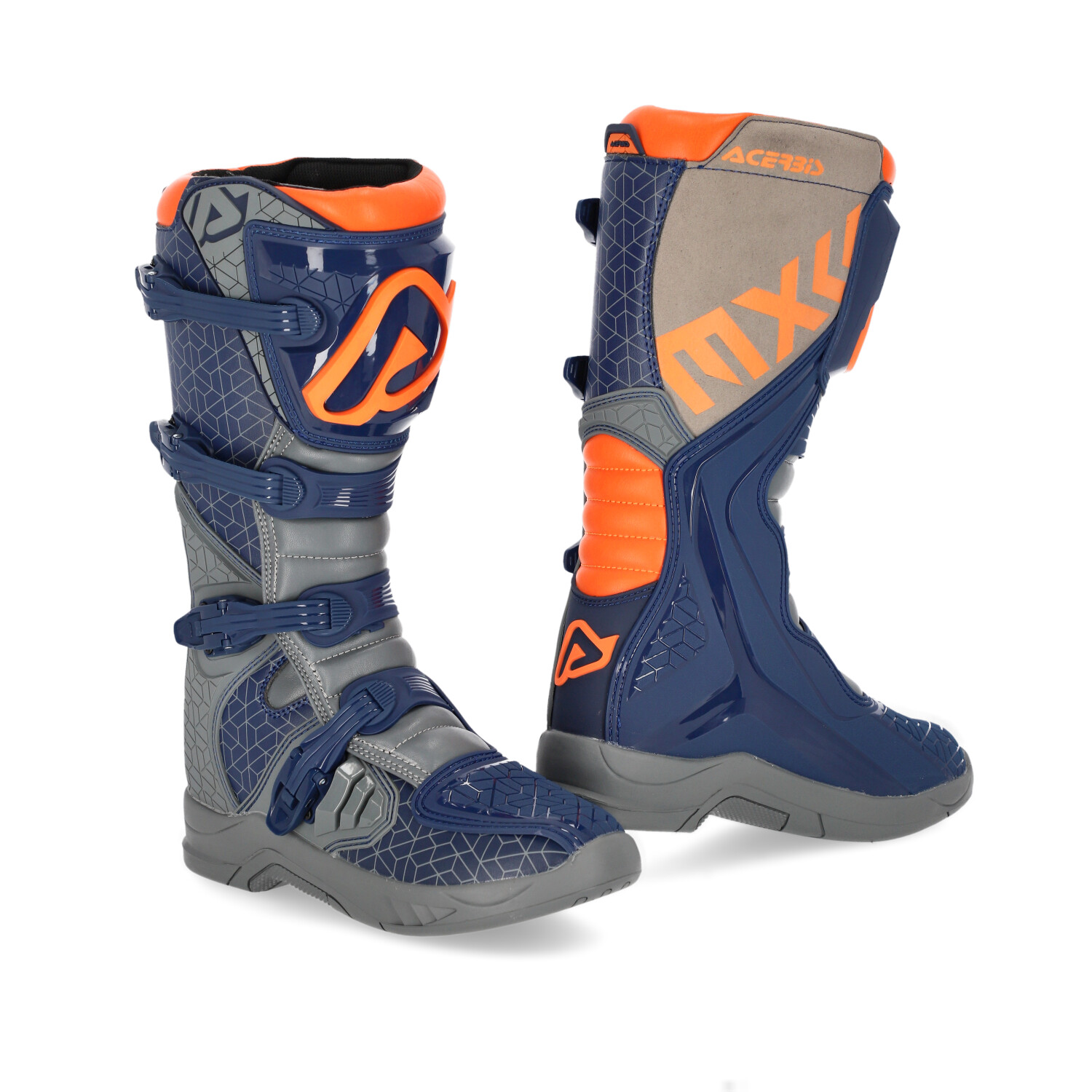 

Мотоботы кроссовые Acerbis X-TEAM Blue/Grey (р.42), Синий;серый, X-Team