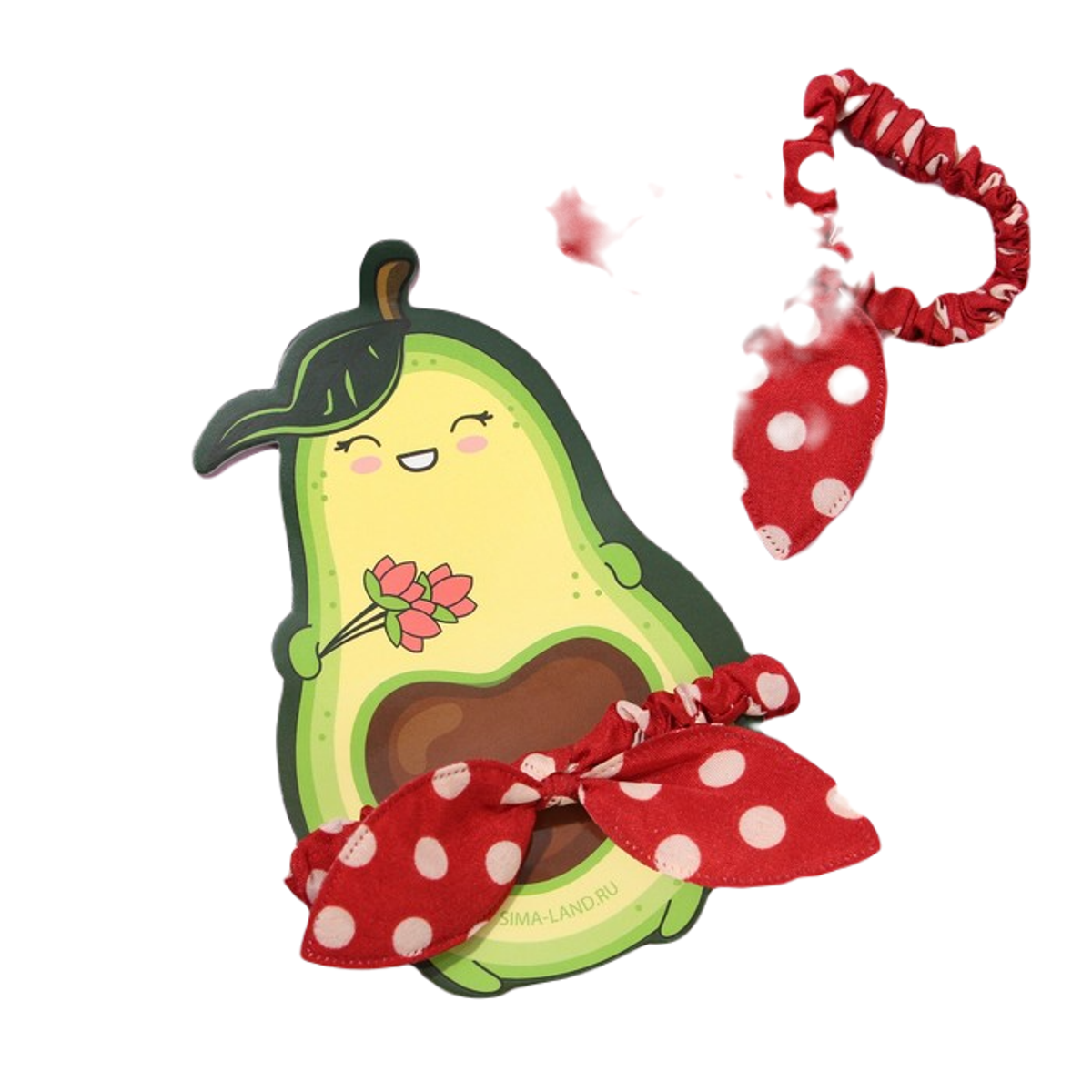 

Заколка женская Art beauty Art beauty_kids, белый, красный, Art beauty_kids