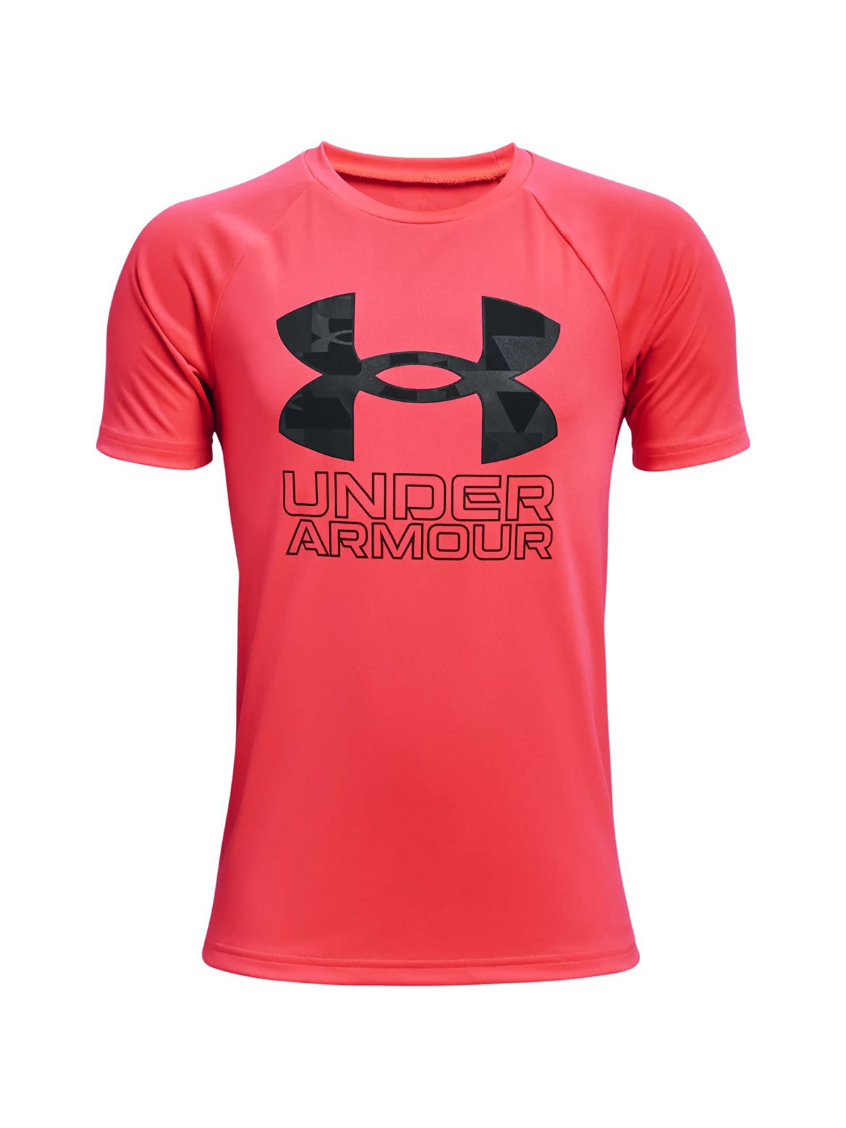 

Футболка Under Armour Tech Hybrid Prt Fill SS Tee 1363281-628 красный р.YXL, 1363281