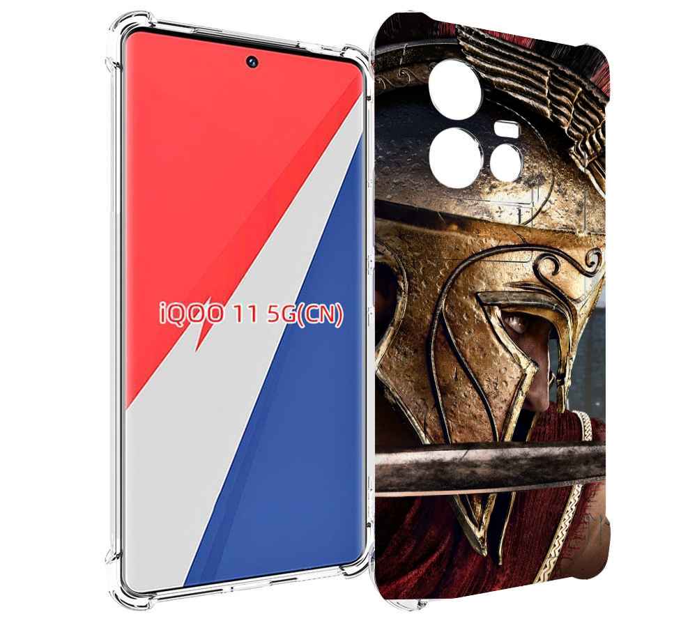 

Чехол MyPads Assassin's Creed Odyssey для Vivo iQOO 11, Прозрачный, Tocco