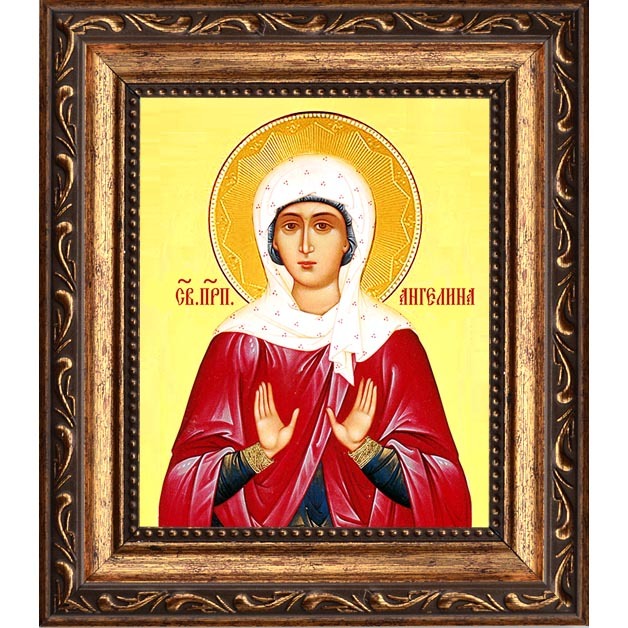 

Ангелина Сербская Святая преподобная. Икона на холсте.