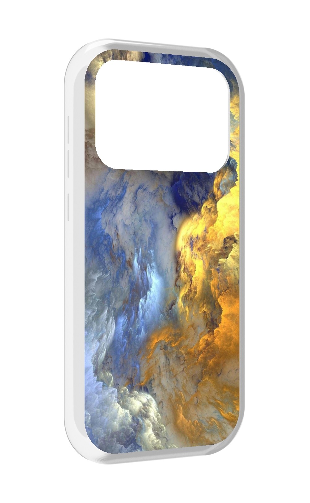 

Чехол MyPads мраморное небо для Oukitel F150 Air1 Pro / F150 Air1, Прозрачный, Tocco