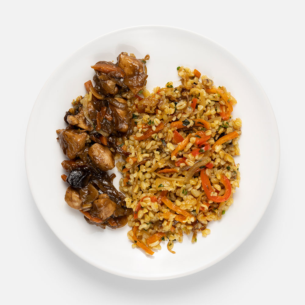 

Филе куриное Eattery с булгуром, черносливом и овощами, 250 г